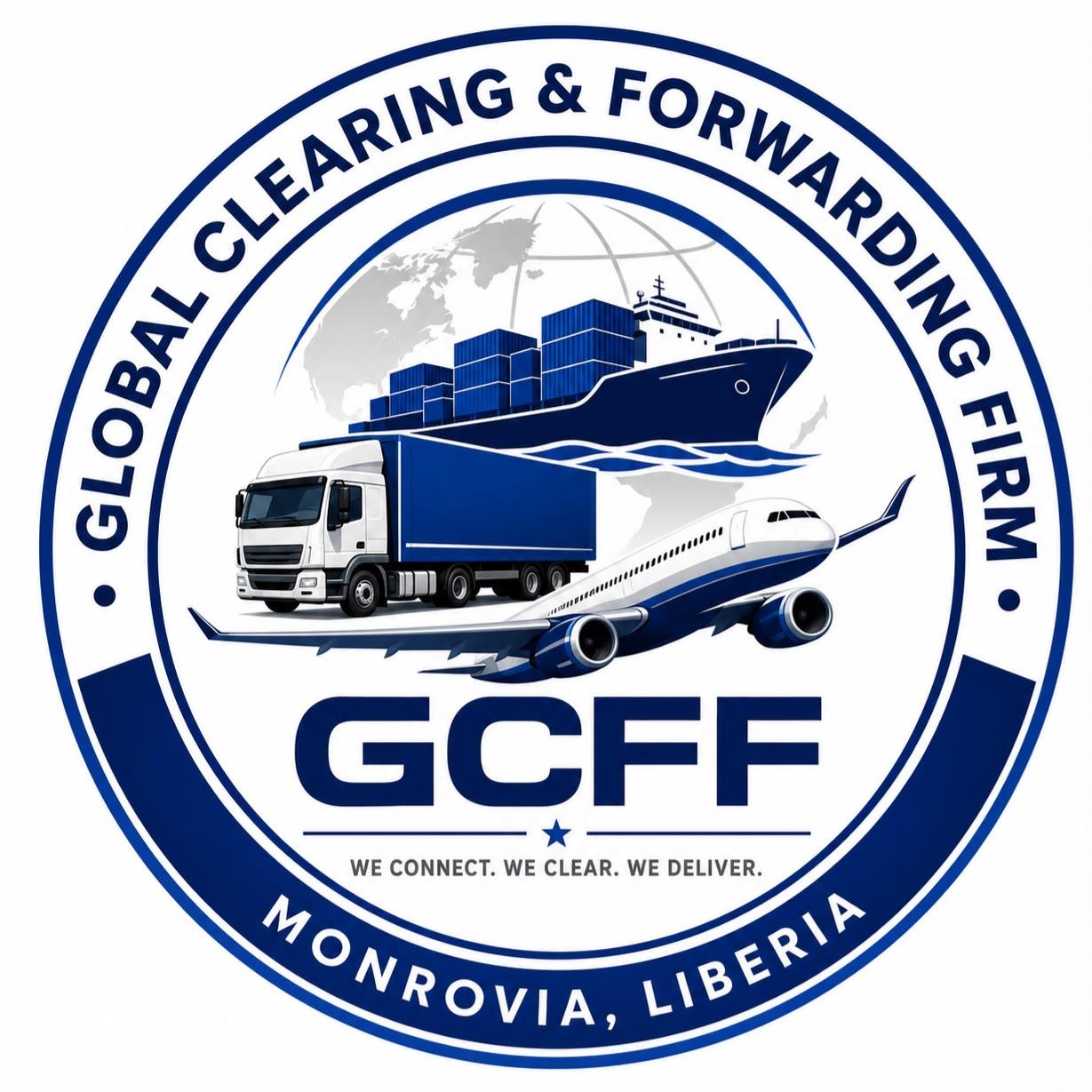 Global Clearing and Forwarding Firm Logo